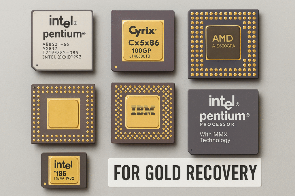cpu gold recovery