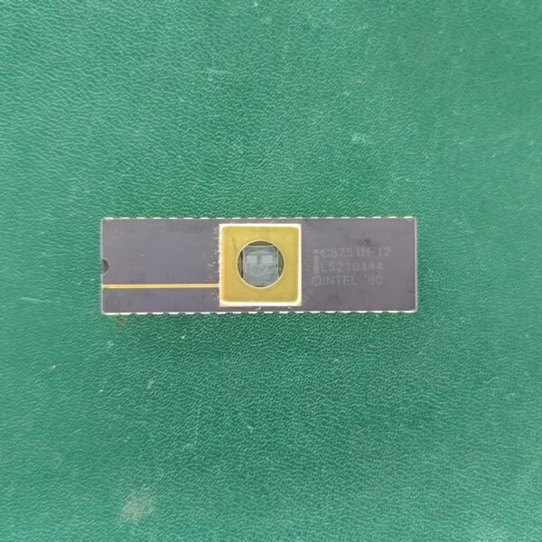 Intel C8751H-12 Vintage Ceramic CPU 1980 Rare