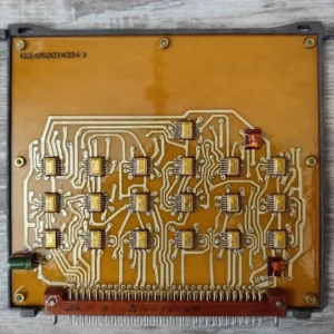 USSR military vintage ceramic CPU board with ICs for gold scrap recovery