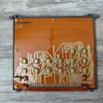 USSR military vintage ceramic CPU board with gold-plated ICs for scrap recovery