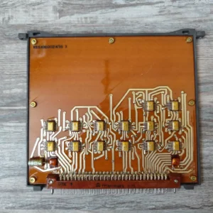 USSR military vintage ceramic CPU board with gold-plated ICs for scrap recovery