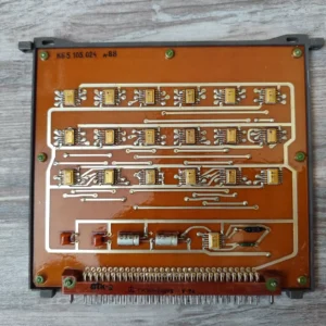 USSR military vintage ceramic CPU board with gold IC chips for scrap recovery