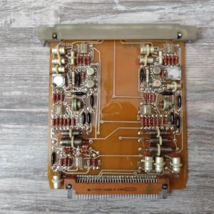 USSR military vintage ceramic CPU board K17 with gold ICs and components