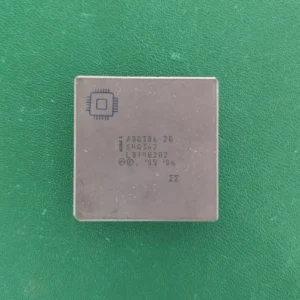 Intel A80386-20 Vintage Ceramic CPU for gold scrap recovery
