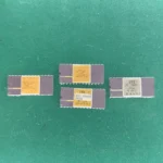 4 PCS ITT ALCATEL Vintage Ceramic CPU IC Chips for scrap gold recovery