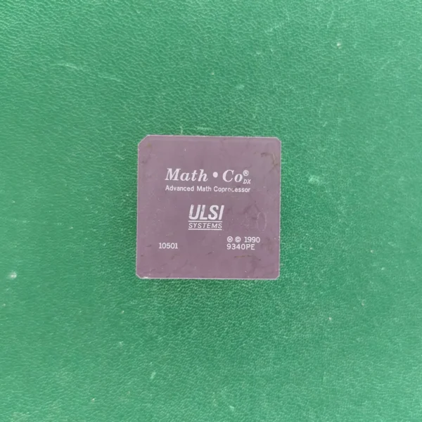 MATH CO 9340PE ULSI vintage ceramic CPU for gold scrap recovery