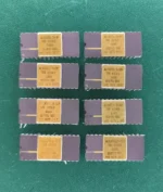 8 PCS Alcatel Vintage Ceramic CPU IC chips for scrap gold recovery