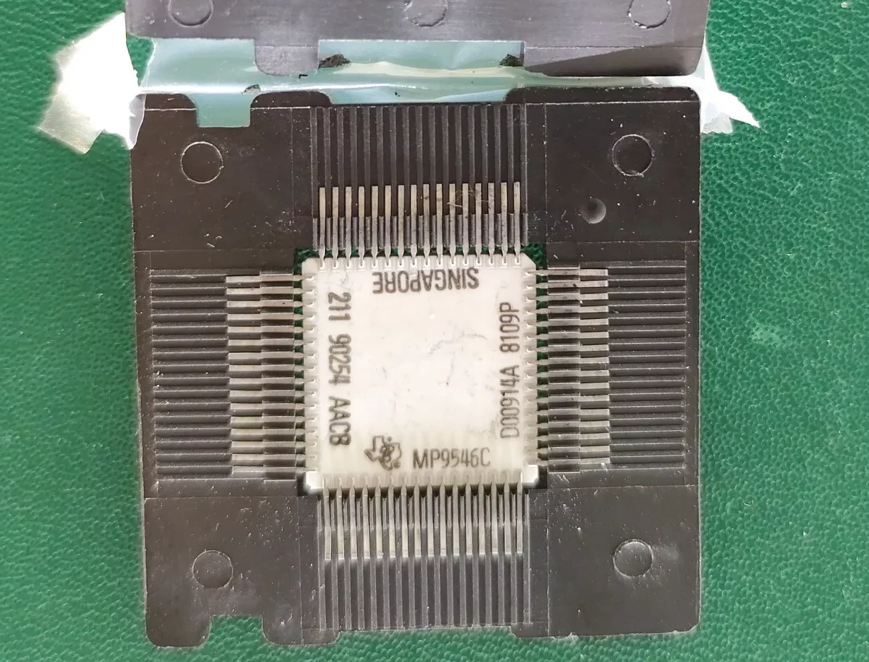image_3 Texas Instruments TMS MP9545C Vintage CPU Ceramic CLCC Rare Collectible