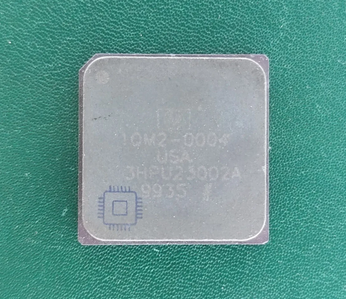 image_3 HP 10M2-0004 USA 3HPU23002A Vintage Hewlett-Packard Ceramic PGA Microprocessor