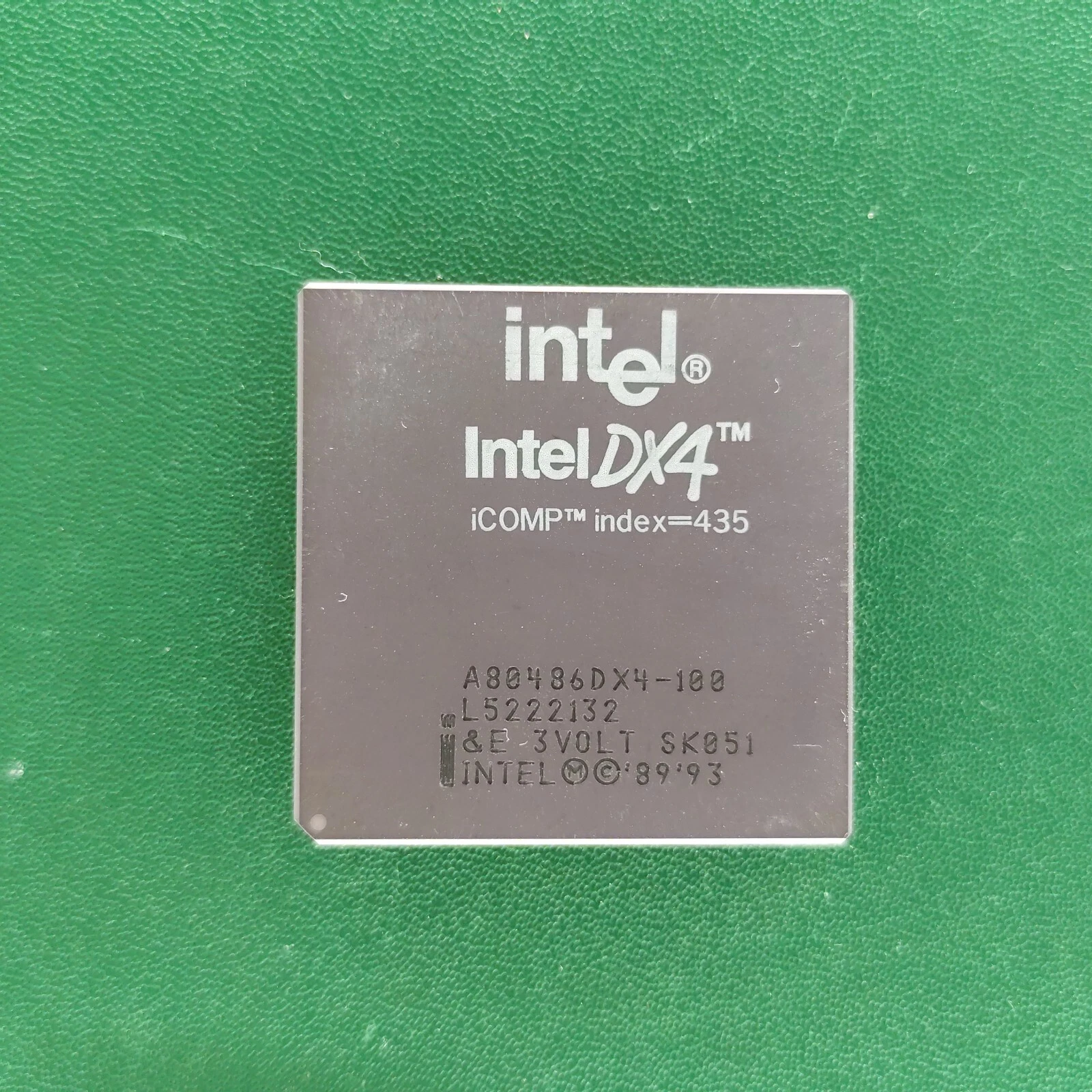 image_4 Intel A80486DX4-100 Vintage CPU 100MHz Rare Collectible Microprocessor
