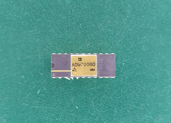 Analog Devices AD9700BD White Ceramic Gold Vintage IC Microchip