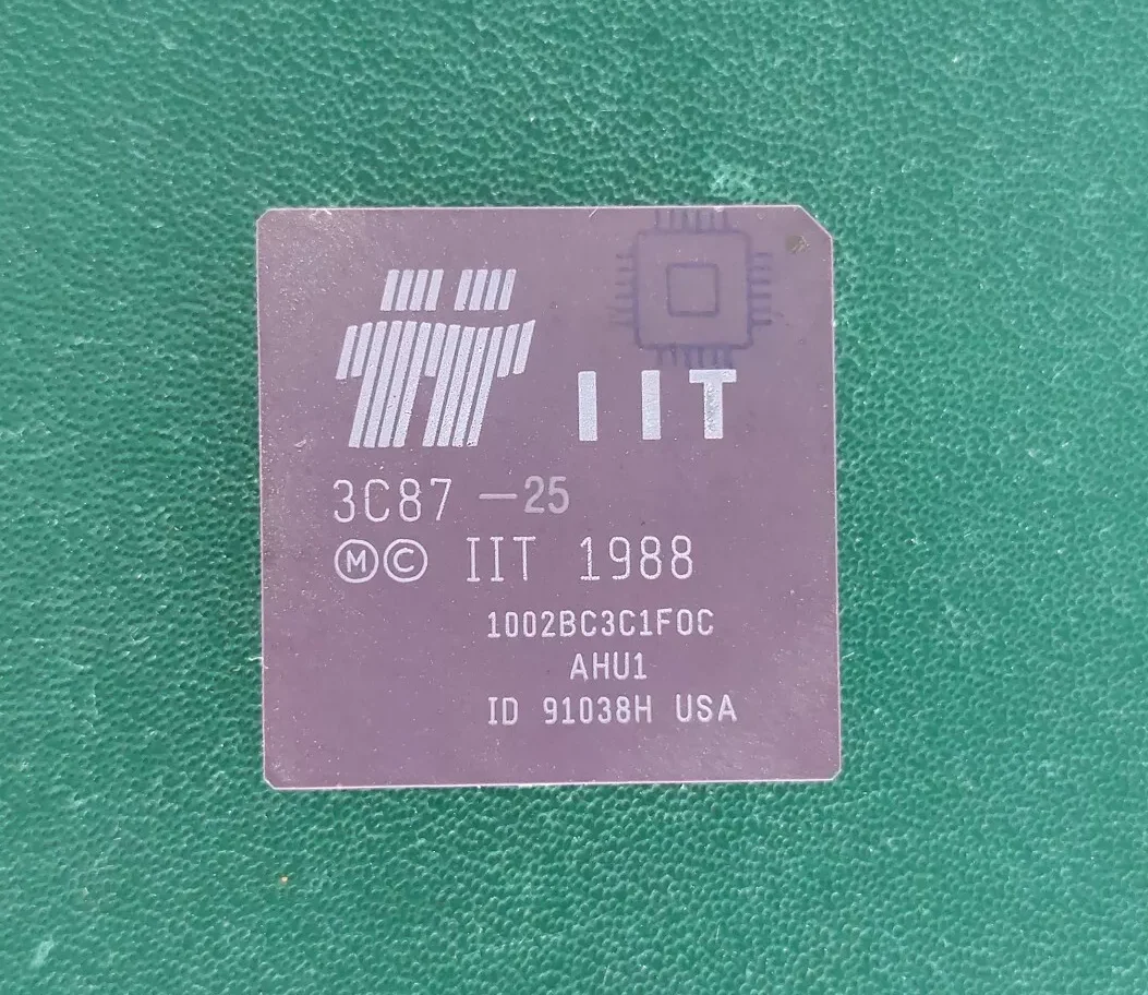 image_4 IIT 3C87-25 – Vintage 25 MHz 80387 Compatible Math Coprocessor – Ceramic PGA