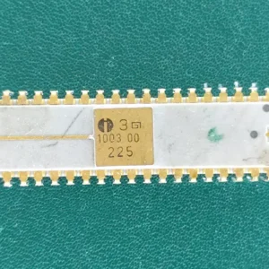 General Instrument 1003 White Ceramic Gold Cap Vintage Integrated Circuit