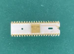 AMI 7603KAF White Ceramic Gold Lead Vintage IC Microchip