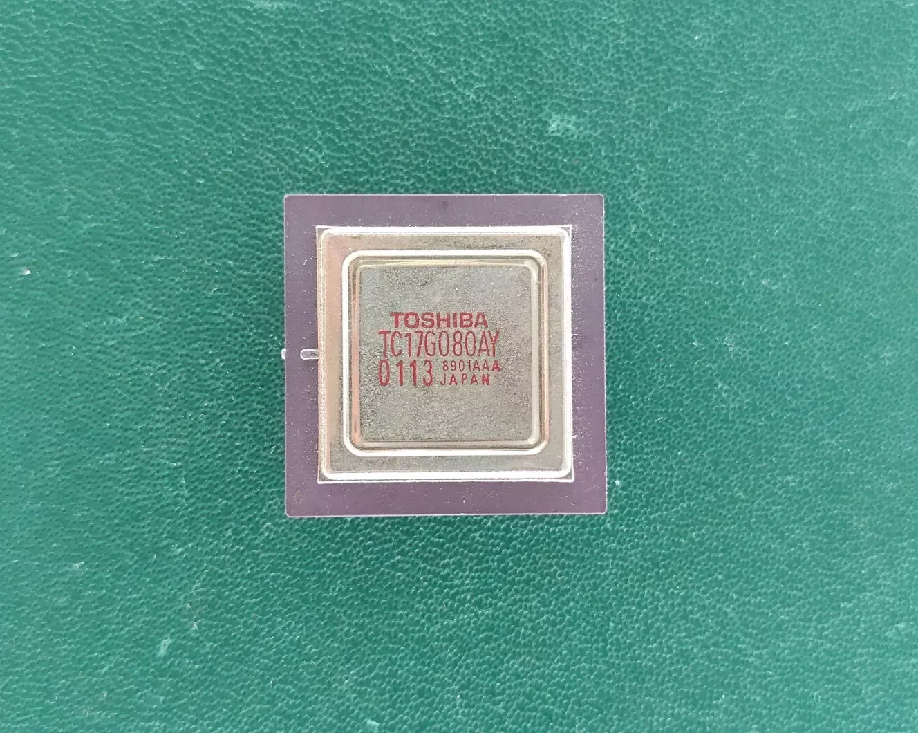 image_8 Toshiba TC17G080AY Vintage Ceramic PGA Microprocessor – Rare Japanese Collectible CPU