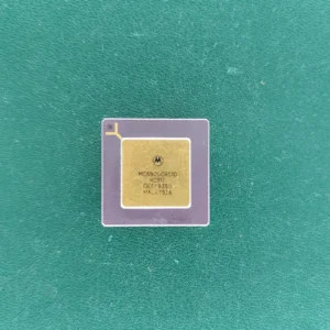 Motorola MC68000RC10 10 MHz Vintage CPU Ceramic Gold PGA