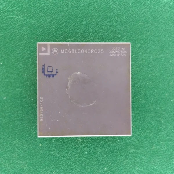 Motorola MC68LC040RC25 Vintage 25MHz Ceramic PGA CPU (1990s)