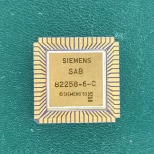 Siemens SAB 82258-6-C Vintage Ceramic Gold Cap IC (1985)