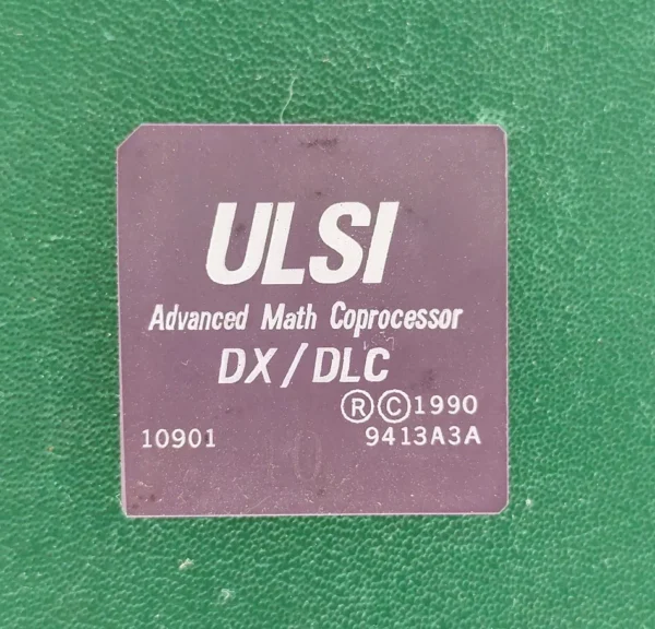 ULSI Advanced Math Coprocessor DX/DLC vintage ceramic math coprocessor chip