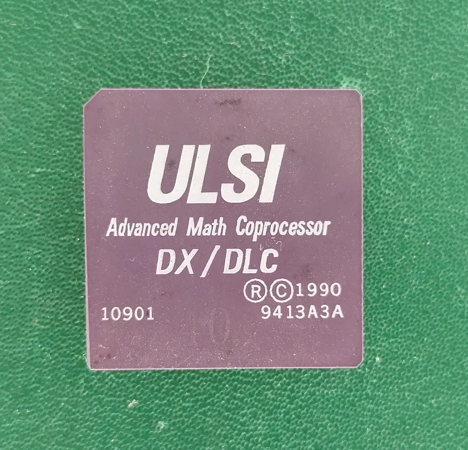 image_3 ULSI Advanced Math Coprocessor DX/DLC vintage ceramic math coprocessor chip