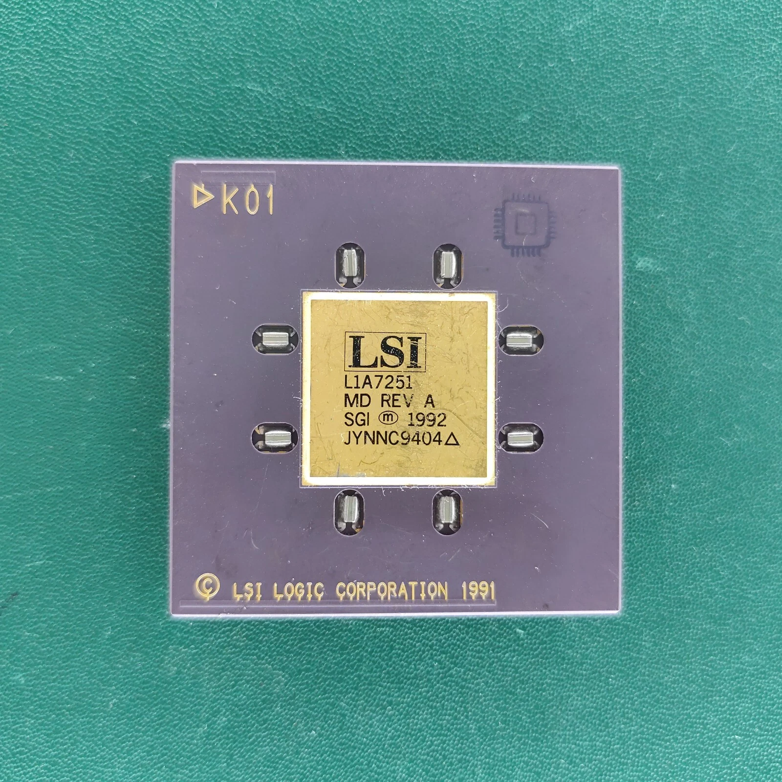 image_3 LSI L1A7251 MD Rev A SGI 1992 Vintage Collectible Chip
