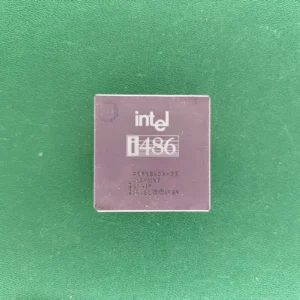 Intel i486DX-33 Vintage Ceramic CPU (1989)