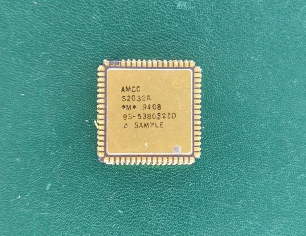 AMCC S2032A Vintage Engineering Sample Ceramic QFP IC (1994)