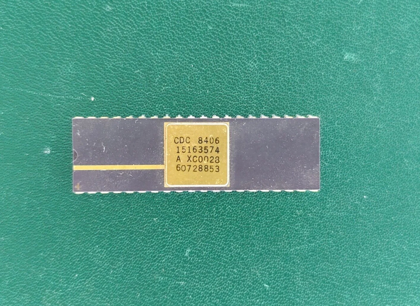 image_3 CDC 8406 vintage integrated circuit ceramic DIP collectible semiconductor chip
