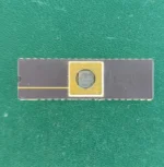 Intel C8751H ceramic EPROM microcontroller with gold-plated window