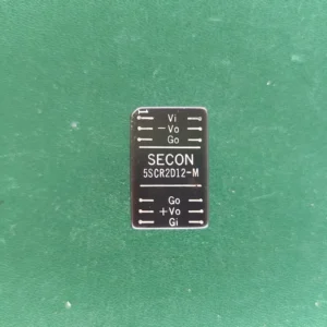 SECON 5SCR2D12-M vintage power control IC module on green surface