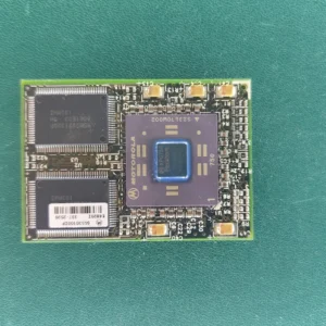 Motorola PowerPC MPC750 ceramic CPU module on circuit board