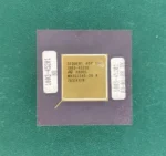 Sequent BDP 1003-45201 ST ceramic CPU with gold top on green background