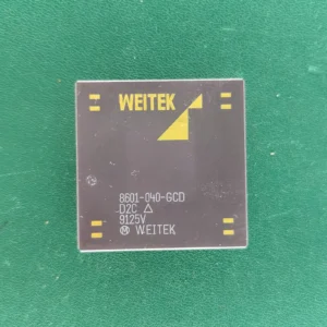 Weitek 8601-040-GCD vintage ceramic math coprocessor with gold accents
