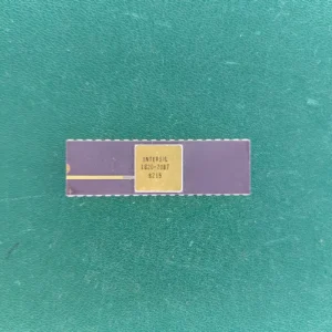 1 PCS INTERSIL 1820-2087 Ceramic IC – Vintage Gold Cap Chip – For Gold Scrap Recovery