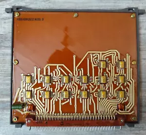 Soviet military IC board with ceramic CPU chips for gold recovery